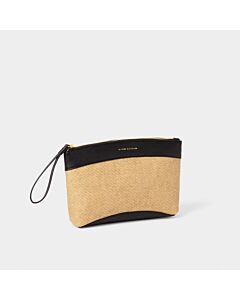 Katie Loxton Riviera Raffia Wristlet Clutch